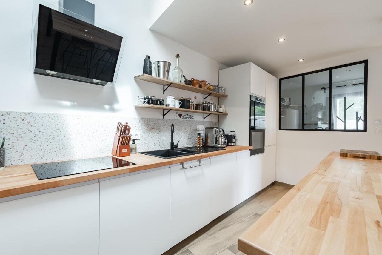 Charmante Maison Climatisee Avec Son Jardin A 10 Minutes De Dijon Marsannay-la-Cote Ngoại thất bức ảnh